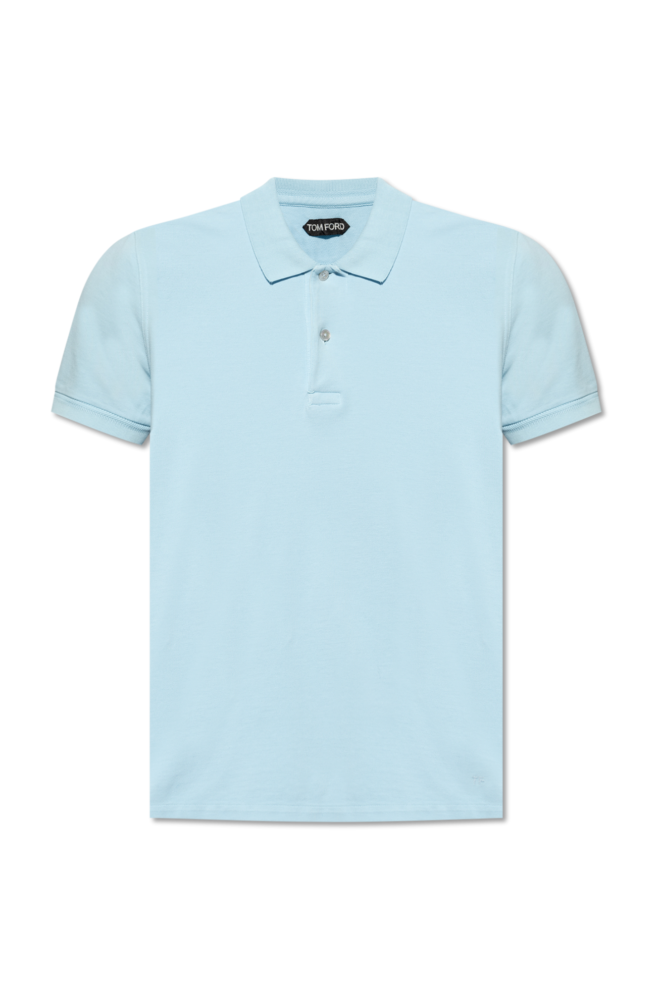 Light blue Cotton polo shirt Tom Ford - Vitkac AS